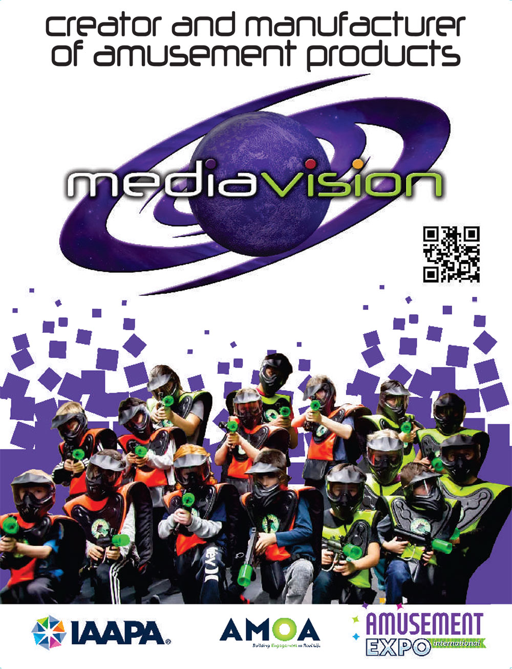 Media Vision Inc. - Creator and Manufacturer of Amusement Products -  PhazerZone Systems, Plazma Force Laser Tag, Bazooka Ball, Time Travel Laset  Adventure, Inflatable Bouncers, Jumping Castles, Amusements, Advertising  Balloons, Paintless Paintball